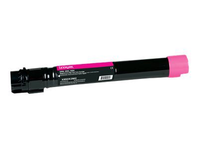 Lexmark X950X2MG, X95x Magenta Extra High Yield Toner Cartridge (22K), Cartridge, Magenta