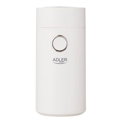 Coffee Mill, AD 4446ws, 150 W, Coffee beans capacity 75 g, White