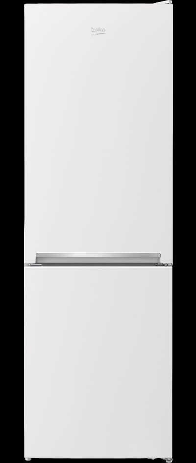 BEKO Refrigerator, RCSA366K40WN, Energy efficiency class E, Free standing, Combi, Height 185.2 cm, Fridge net capacity 223 L, Freezer net capacity 120 L, 38 dB, White