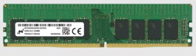 Server Memory Module, MICRON, DDR4, 16GB, UDIMM/ECC, 3200 MHz, CL 22, 1.2 V, MTA18ASF2G72AZ-3G2R1R