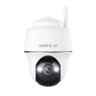 Smart 4K Pan and Tilt Camera with Spotlights, Argus Series B440, Dome, 8 MP, 4mm, H.265, Micro SD, Max.128GB