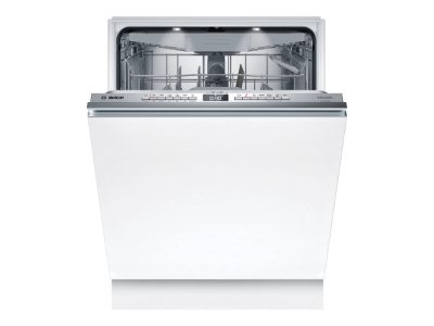 Bosch Dishwasher, SMV6ZCX27E, Built-in, Width 60 cm, Number of place settings 14, Number of programs 6, Energy efficiency class B, White