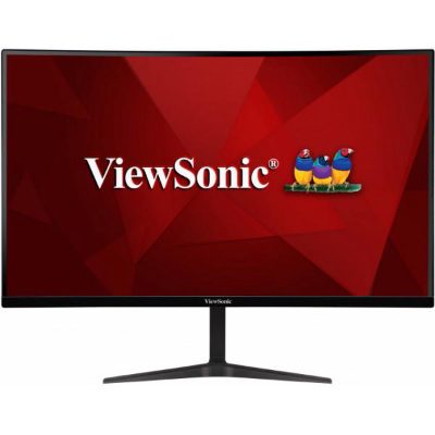 LCD Monitor, VIEWSONIC, VX2718-PC-MHD, 27", Curved, Panel VA, 1920x1080, 16:9, 165Hz, Matte, 1 ms, Speakers, Tilt, Colour Black