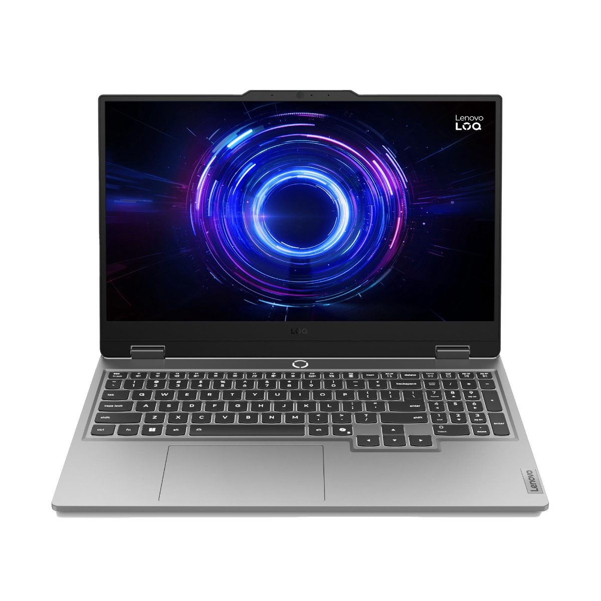 Notebook, LENOVO, LOQ, 15IRX10, CPU Intel® CoreT i7, i7-13650HX, 15.6 ", 1920 x 1080 pixels, RAM 32 GB, DDR5-SDRAM, SSD 1000 GB, Discrete graphics NVIDIA GeForce RTX 5060, 8 GB, On-board graphics Yes, Numeric keypad Yes, Colour Grey, Weight 2.4 kg, 4800 MHz, 83JE006FRM