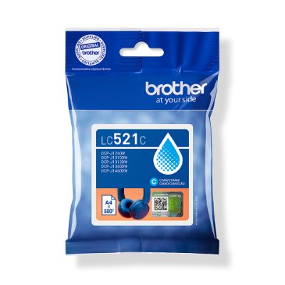 Brother LC521C, Ink Cartridges, Cyan