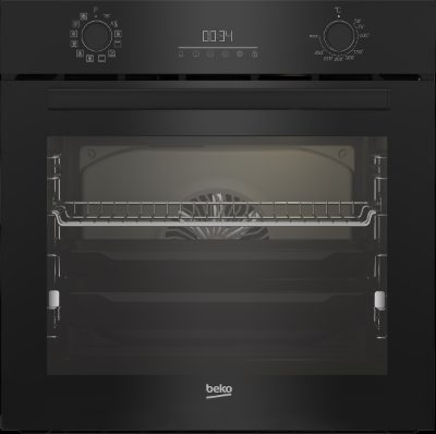 BEKO Oven, BBIR17300BCS, 72 L, Electric, Catalytic, Mechanical control, Height 59.5 cm, Width 59.4 cm, Black