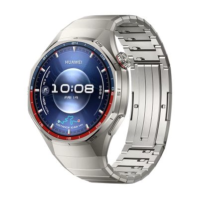 Huawei WATCH GT 6 Pro 46mm, Smart watch, GPS (satellite), AMOLED, 1.47 inches, Waterproof, Titanium