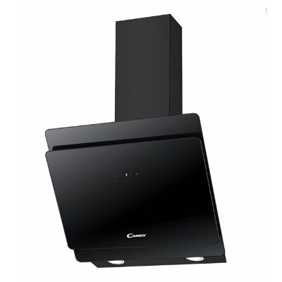 Hood, CVMA60N, Wall mounted, Energy efficiency class A, Width 60 cm, 612 m³/h, Touch control, LED, Black