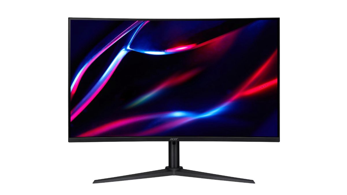 LCD Monitor, ACER, 31.5 ", 2560 x 1440 pixels, Wide Quad HD, Native aspect ratio 16:9, LCD, Curved, UM.JX0EE.309