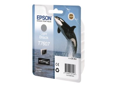 Epson T7607, Ink Cartridge, Light Black