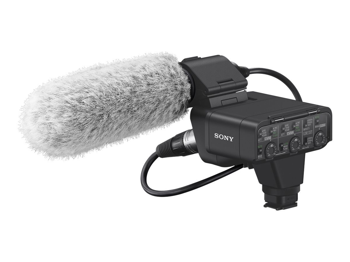 Sony XLR-K3M Digital XLR Audio Adapter Kit with Shotgun Microphone, Sony