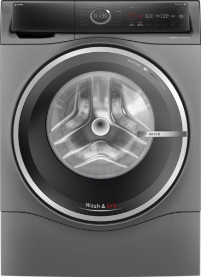 Washing Machine, WNC254ARSN, Energy efficiency class A/D, Front loading, Washing capacity 10.5 kg, 1400 RPM, Depth 62.2 cm, Width 59.8 cm, LED, Drying system, Drying capacity 6 kg, Steam function, Dosage assistant, Grey