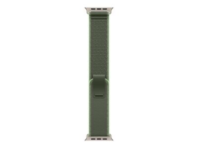 Apple 49mm Green/Neon Trail Loop - S/M - Natural Titanium Finish, Apple
