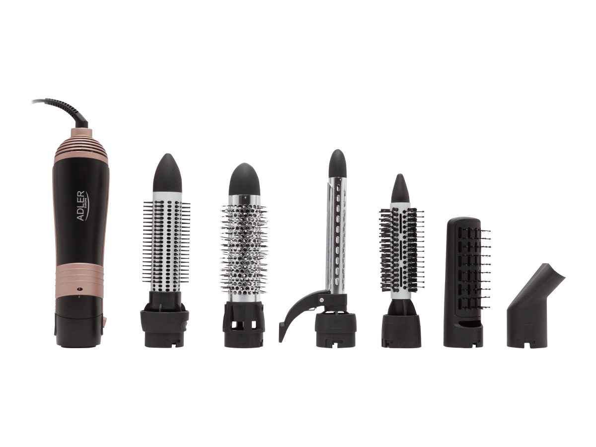 Hair Styler, AD 2022, Temperature (max) 80 °C, Number of heating levels 3, 1200 W, Black
