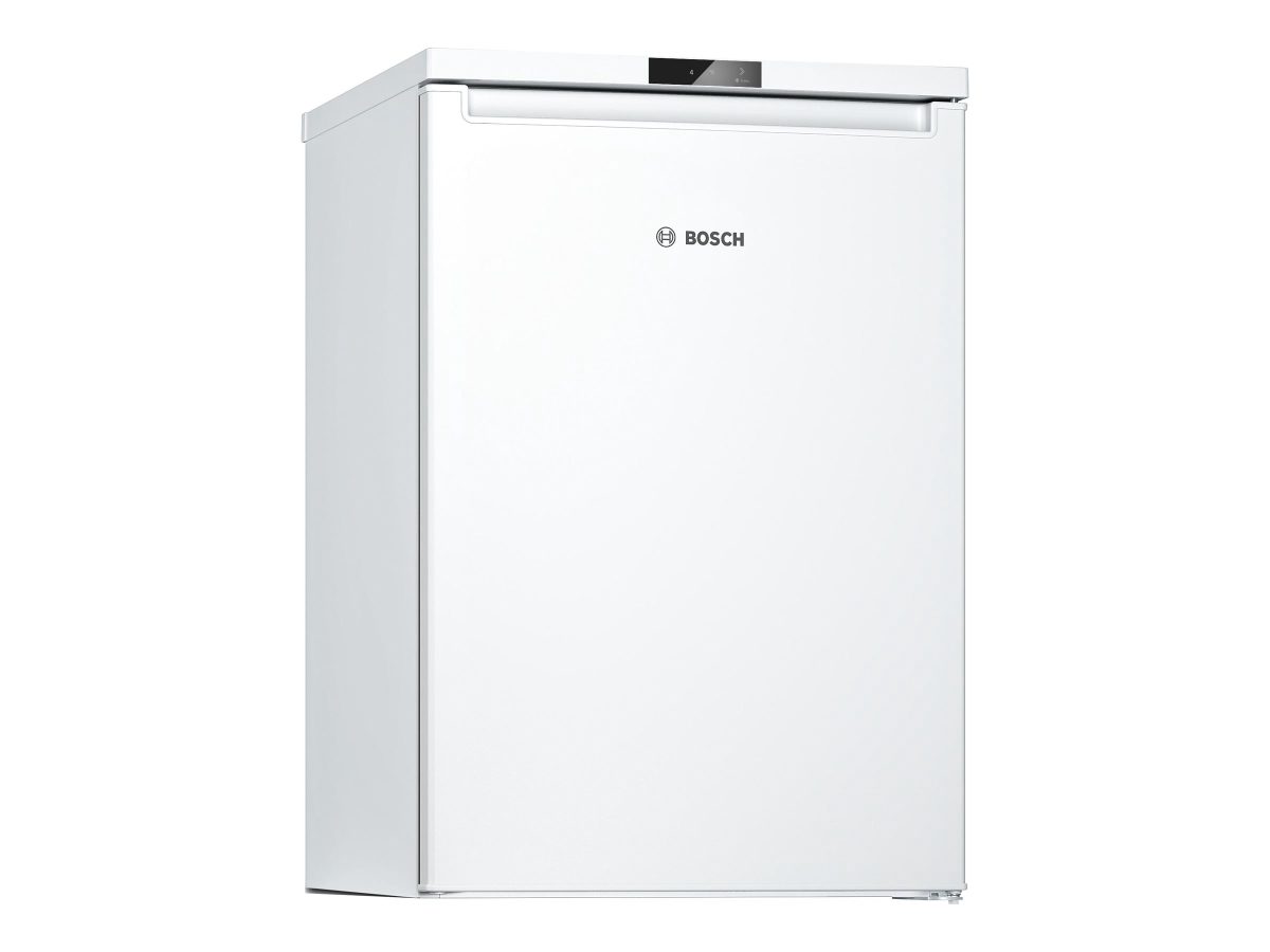 Bosch Refrigerator, KTR15NWEB, Energy efficiency class E, Free standing, Larder, Height 85 cm, Fridge net capacity 134 L, Display, 39 dB, White