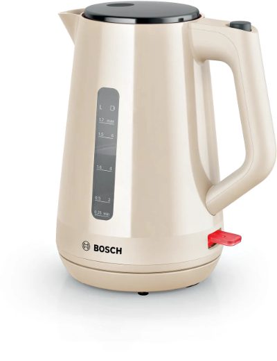 Bosch Kettle, TWK1M127, Electric, 2400 W, 1.7 L, Plastic, Cream