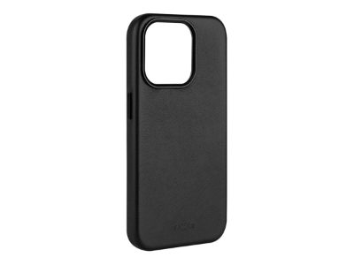 Fixed MagLeather, Back cover, Apple, iPhone 16 Pro Max, Leather, Black