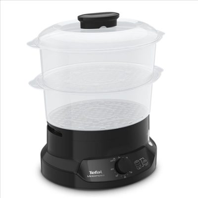 Food Steamer, VC139810, Black, 800 W, Capacity 6 L, Number of baskets 2