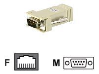 Aten SA0142 adapter RJ45(F) TO DB9(M) DCE BLACK, Aten