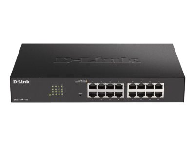 Smart Managed Switch, DGS-1100-16V2, Managed, Desktop, Power supply type 100 to 240 V AC, 50 to 60 Hz Internal