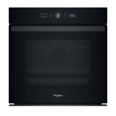 Whirlpool Oven, WOI4S8PM0SBA, 73 L, Electric, Pyrolytic/Hydrolytic, Electronic, Steam function, Convection, Height 59.7 cm, Width 59.5 cm, Black