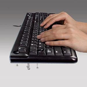 LOGITECH K120 Corded Keyboard black USB (US), Logitech