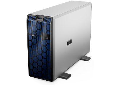 Dell PowerEdge, T560, Tower, Intel Xeon, 1, Silver 4510, 12, 24, 2.4 GHz, 1x32GB/2x4TB, Up to 8x3.5", PERC H755, iDRAC9 Enterprise, No OS, Warranty Basic NBD, 36 month(s)