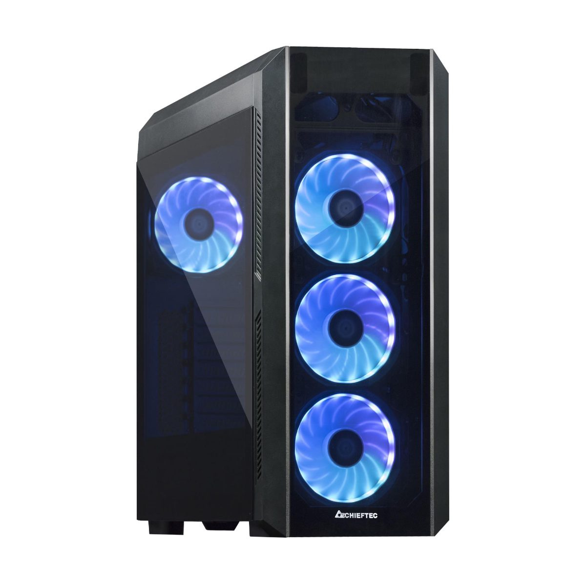 Case, CHIEFTEC, ATX/micro ATX/Mini-ITX, Black, Tower, PC, Scorpion 3, GL-03B-OP