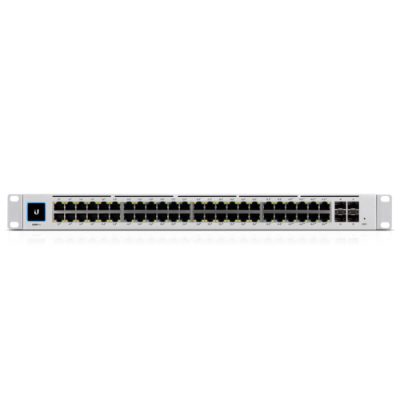 PRO 48, 48-port, Layer 3 switch supporting 10G SFP+ connections with fanless cooling, Rack-mountable, L3