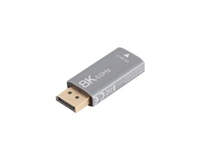 Lanberg Displayport (M) to HDMI (F) Adapter 8K, Silver, AD-DP-HD-03