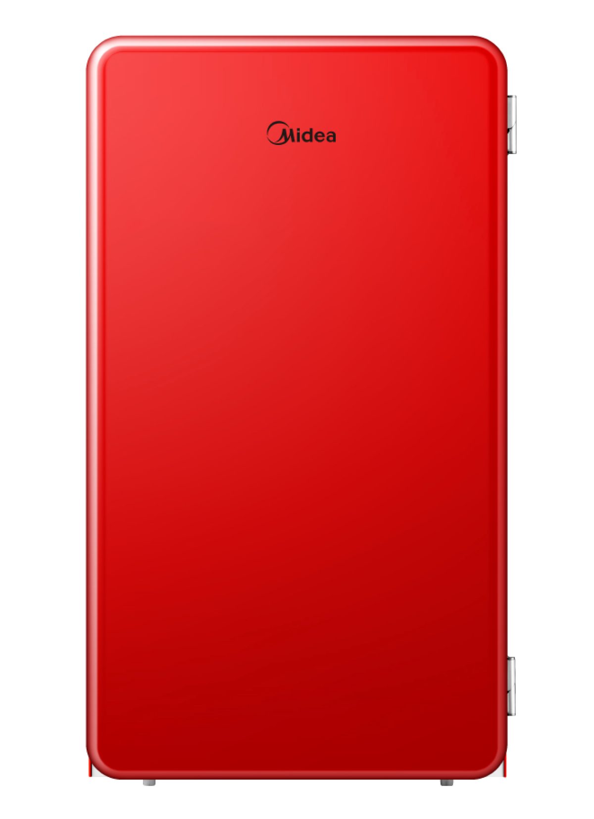 Midea Refrigerator, MDRD142SLE32, Energy efficiency class E, Free standing, Larder, Height 83.5 cm, Fridge net capacity 93 L, 41 dB, Red