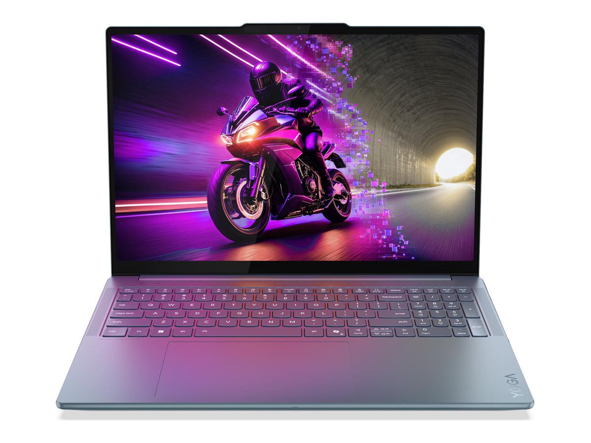 Lenovo Yoga Pro 9 16IAH10, Tidal Teal, 16 ", OLED, 2.8K WQXGA+, 2880 x 1800 pixels, Intel Core Ultra 7, 255H, 32 GB, Soldered LPDDR5x, Solid-state drive capacity 1000 GB, NVIDIA GeForce RTX 5060, GDDR7, 8 GB, Windows 11 Pro, 802.11be, Bluetooth version 5.4, Keyboard language Nordic, Keyboard backlit, Warranty 24 month(s), Battery warranty 12 month(s)