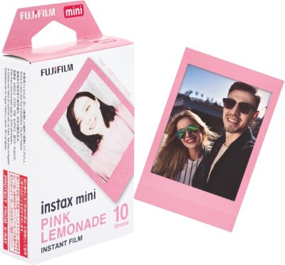 Instax Mini Pink Lemonade, 54 x 86 mm, Quantity 10