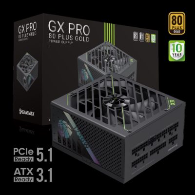 Gamemax PSU, GX PRO 1250G, 1250 W, Gold, Full Modular