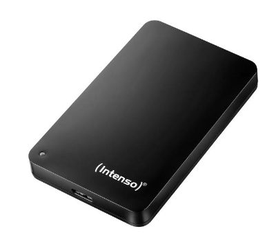 External HDD, INTENSO, Memory Case, 1TB, USB 3.0, Colour Black, 6021560