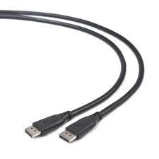 DisplayPort cable, DP to DP, 1.8 m
