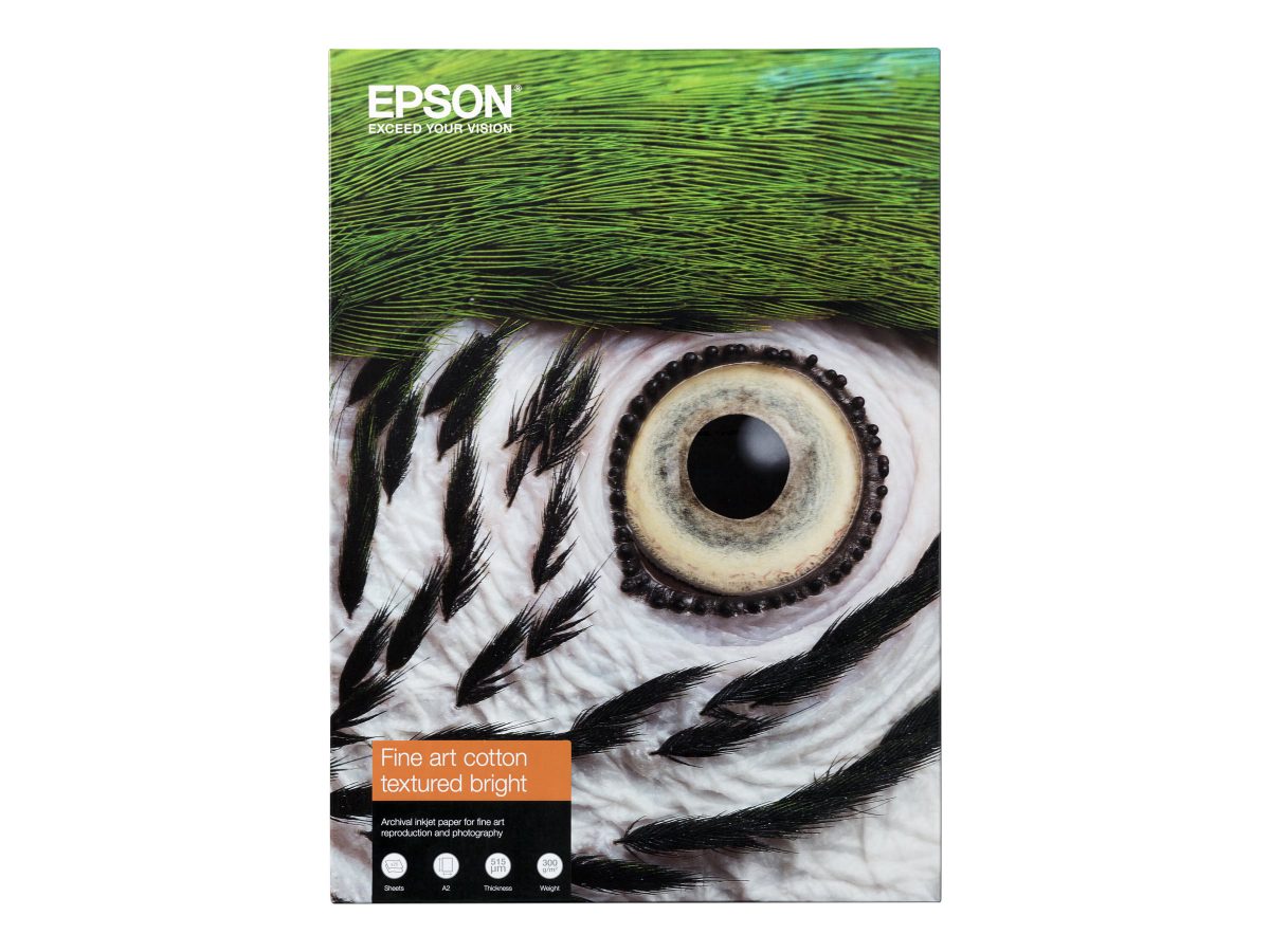 Sheet Paper, Fine Art Cotton Textured Bright, A3+, 329 mm x 483 mm