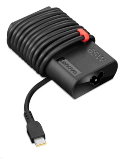 ThinkPad, 65W Slim, The ThinkPad 65W Slim AC Adapter – USB Type-C is the new adapter designed with slimmer size and cable management. It is your perfect replacement or spare power adapter for your ThinkPad notebooks., USB Type-C, AC Adapter