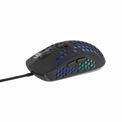 USB Gaming RGB Backlighted Mouse, MUSG-RAGNAR-RX400, Gaming Mouse, Wired, Black