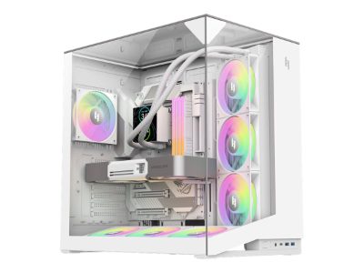 Gamemax Case, NEX C56 VC WH, ATX