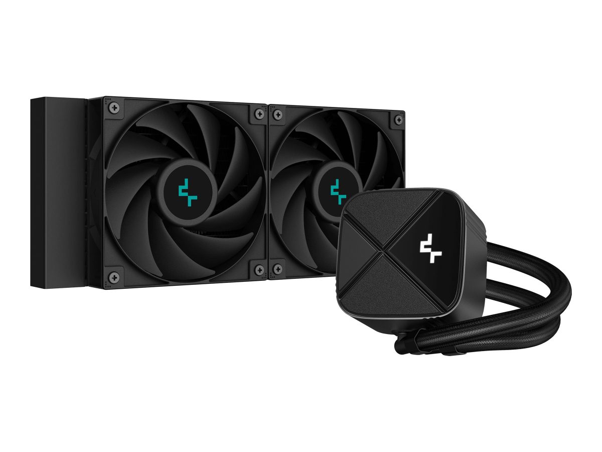 Digital Liquid CPU Cooler, LS520S ZERO DARK, Intel, AMD
