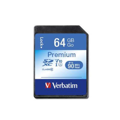 MEMORY SDXC 64GB UHS-I/VER44024 VERBATIM