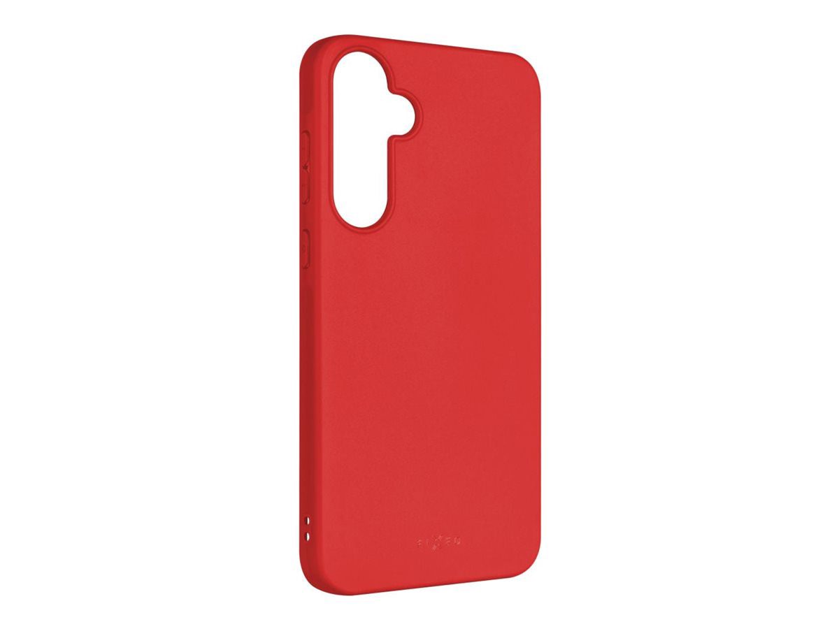 Story FIXST-1262-RD, Back cover, Samsung, Galaxy A35 5G, Rubberized, Red