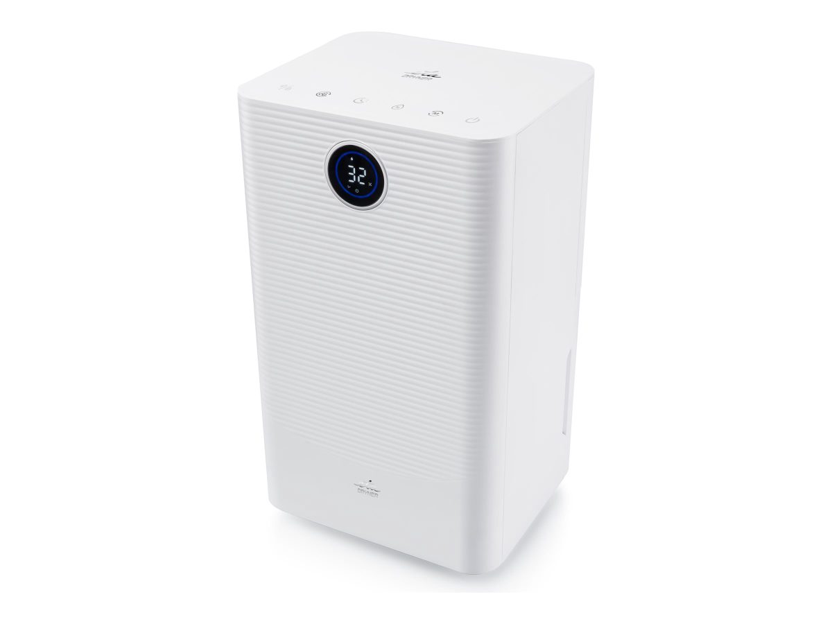Dehumidifier, Dryner 3630 90000, Power 200 W, Suitable for rooms up to 60 m², Water tank capacity 2 L, White