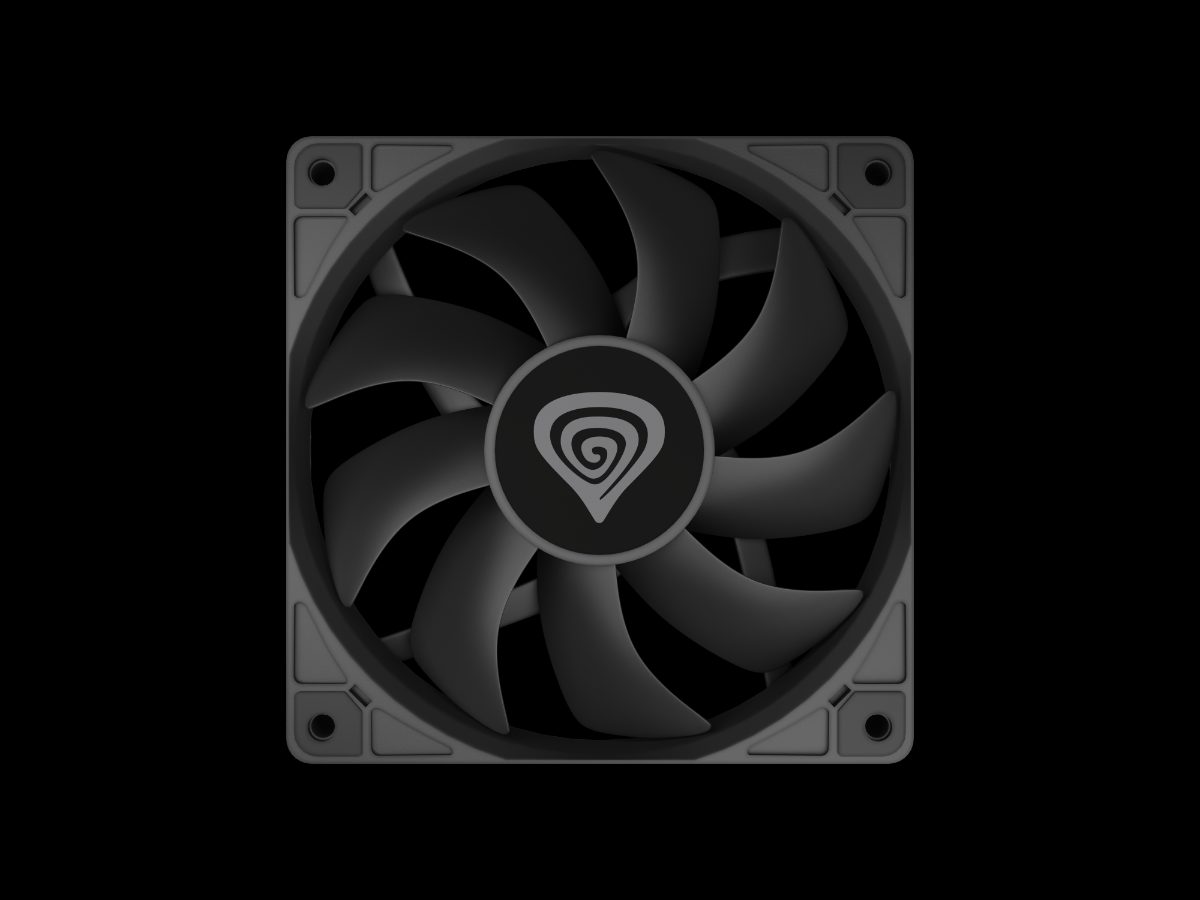 Oxal 120, Black, Case fan
