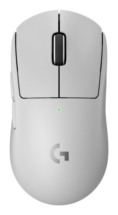 Logitech Gaming Mouse, PRO X SUPERLIGHT 2, Wireless, 2.4 GHz, White