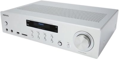AIWA uztvērējs ar Bluetooth, DAB+/FM, 200w, sudraba