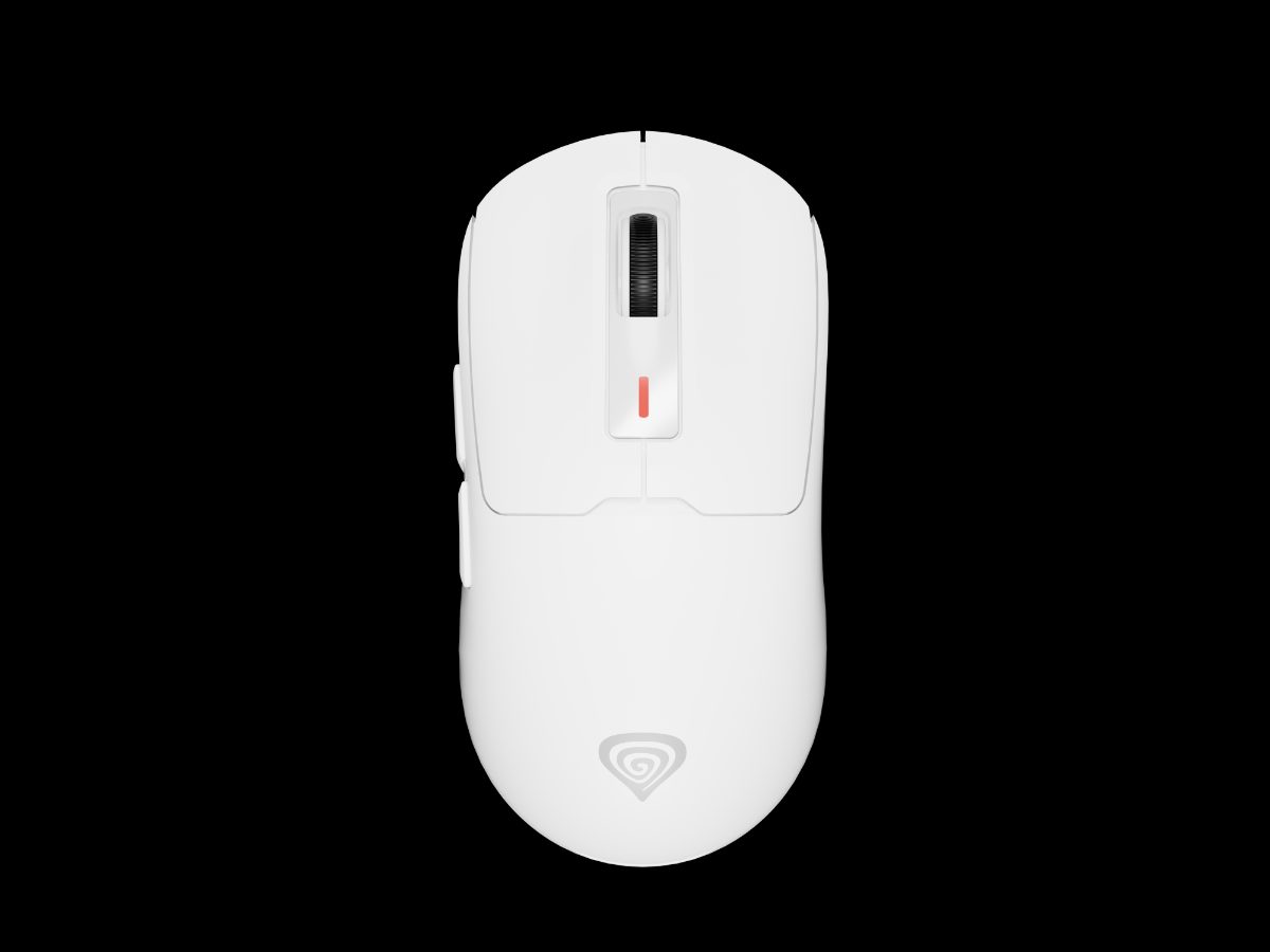 Zircon 660 PRO, Gaming Mouse, Wireless/Wired, 2.4 GHz, Bluetooth, USB, White