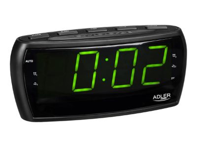Alarmclock Radio, AD 1121, Alarm function, Black