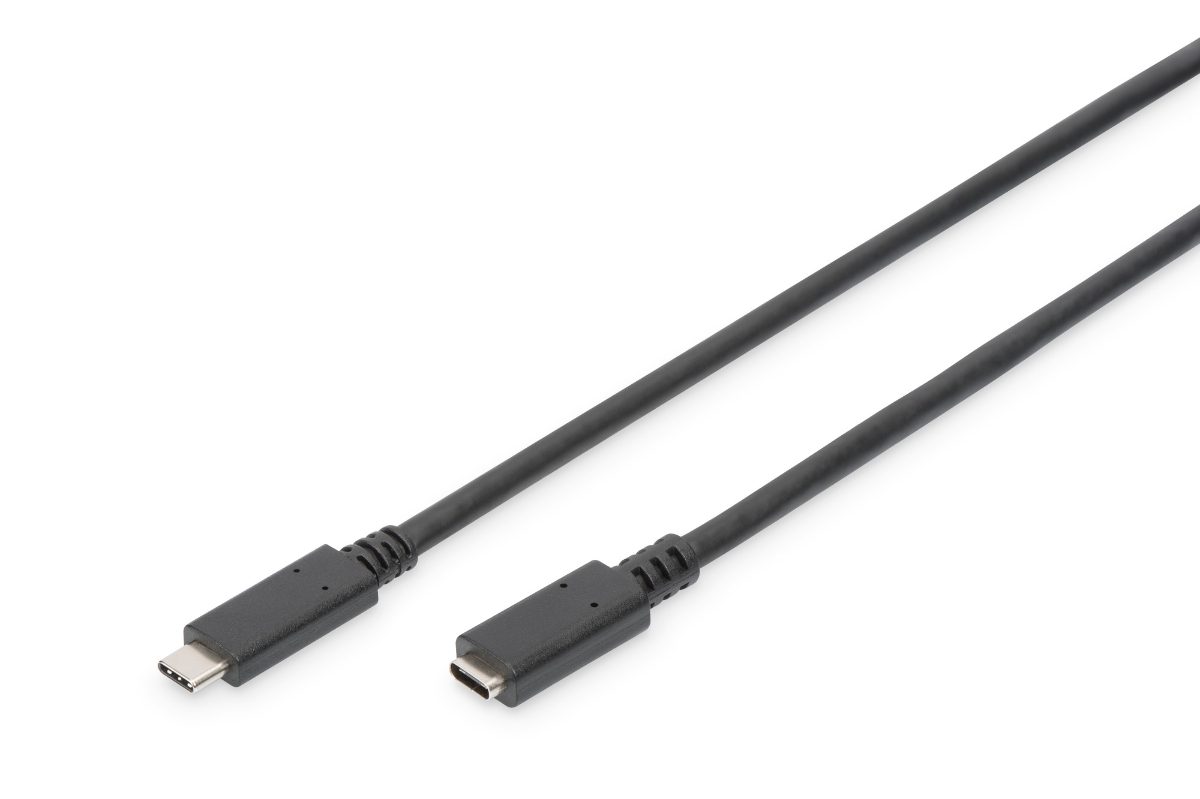 USB Type-C Gen2 extension cable, Type-C to C, AK-300210-007-S